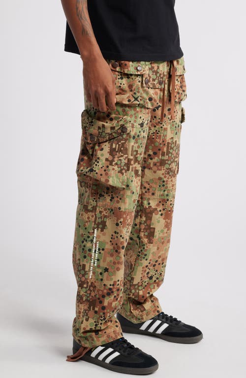 Shop Billionaire Boys Club Neutron Glow In Cargo Pants In Nomad