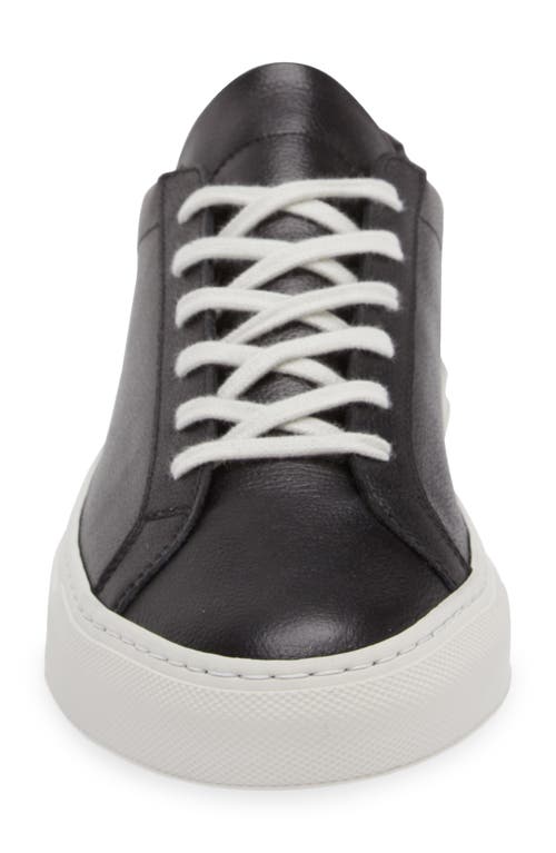 Shop Common Projects Achilles Contrast Sneaker In Black