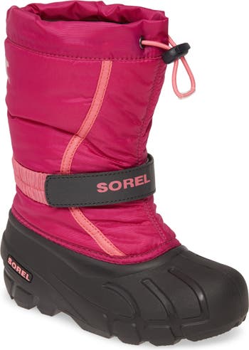 SOREL Kids' Flurry Weather Resistant Snow Boot | Nordstrom