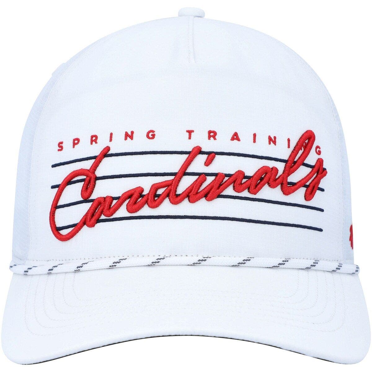 '47 Men's '47 White St. Louis Cardinals Downburst Hitch Snapback Hat