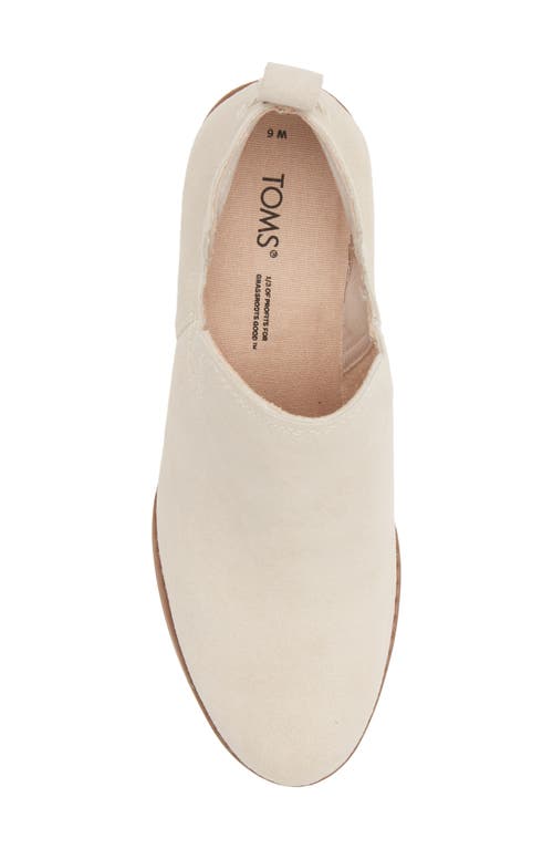 Toms Kallie Womens Suede Cut Out Wedge Boots In Natural Natural