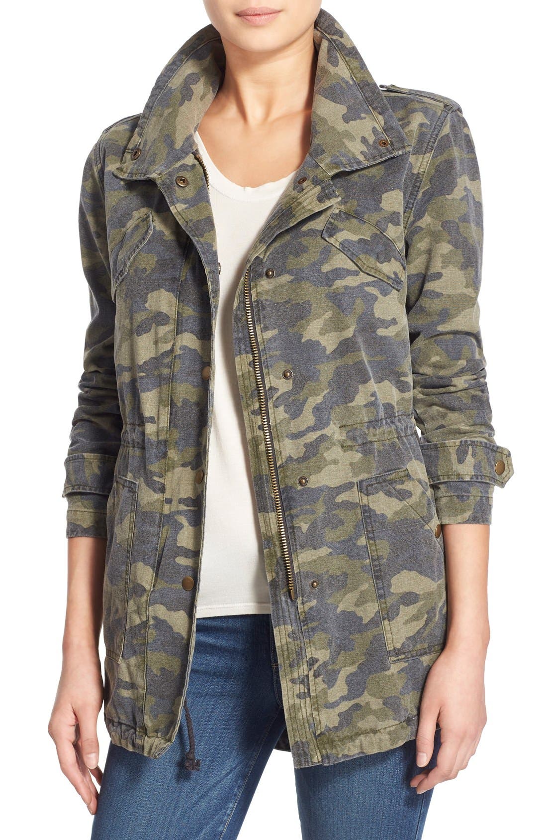 Velvet by Graham & Spencer 'Army' Cotton Jacket Nordstrom