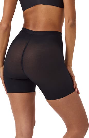 NEW W TAG SPANX Firm Control Thinstincts Targeted Girl Shorts 10004R Nude  Black