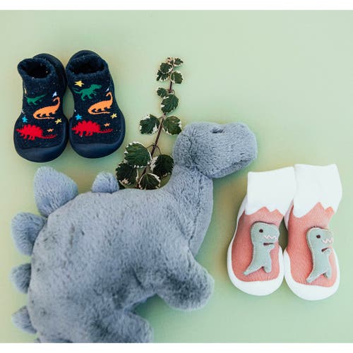 Shop Komuello Toddler Boy Sock Shoes In Dark Navy