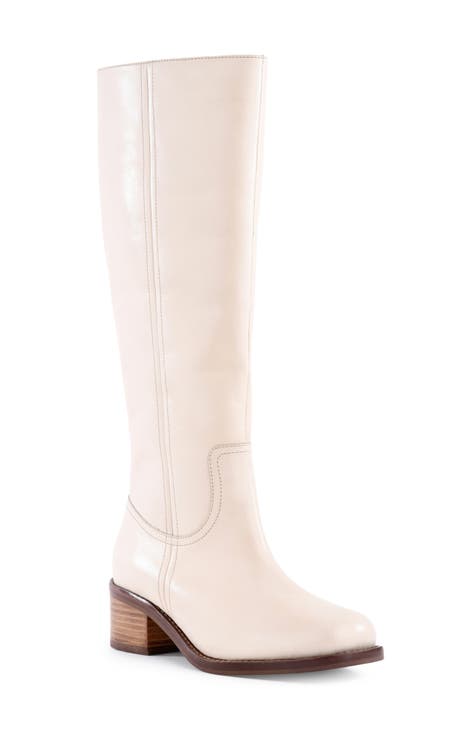 White Knee High Mid Calf Boots for Women Nordstrom Rack