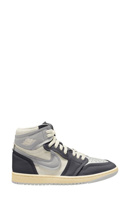 Jordan Air  1 High Mm Basketball Sneaker In Anthracite/grey/sail