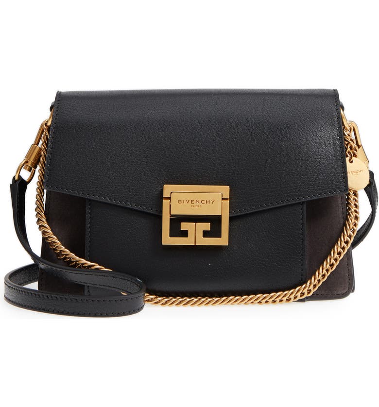 Givenchy Small GV3 Leather & Suede Crossbody Bag | Nordstrom