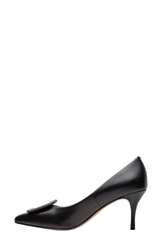 Linea Paolo Pieri Pointed Toe Pump In Black