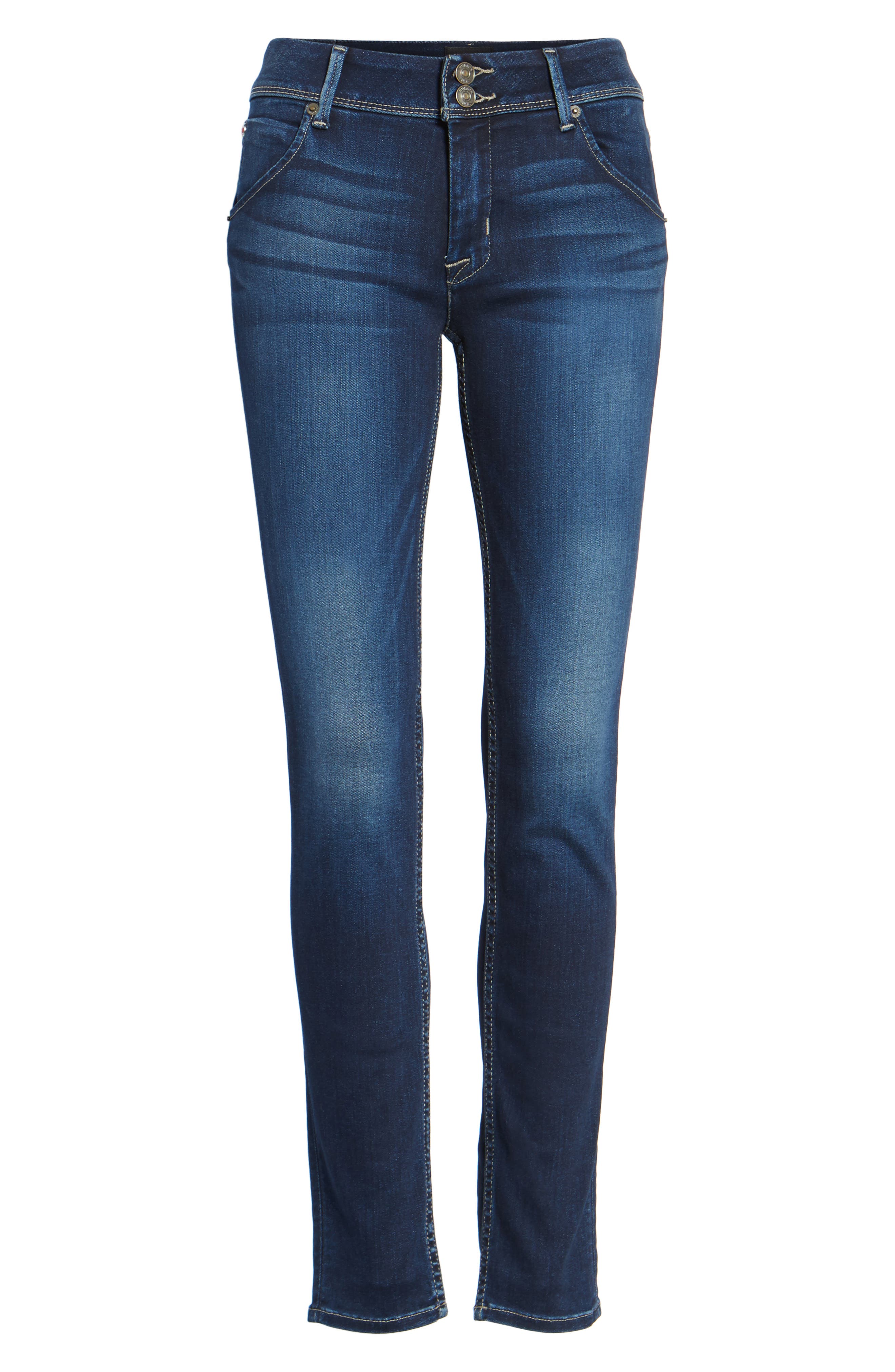 hudson jeans collin mid rise skinny