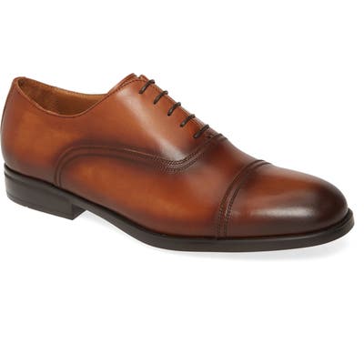 Bruno Magli Butler Cap Toe Oxford, Brown