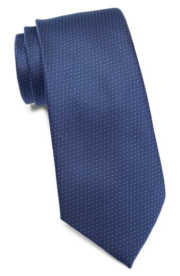 Tom Baine Texture Tie In Blue