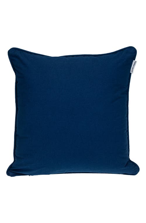 Parkland Collection Ursae Embroidered Throw Pillow In Blue