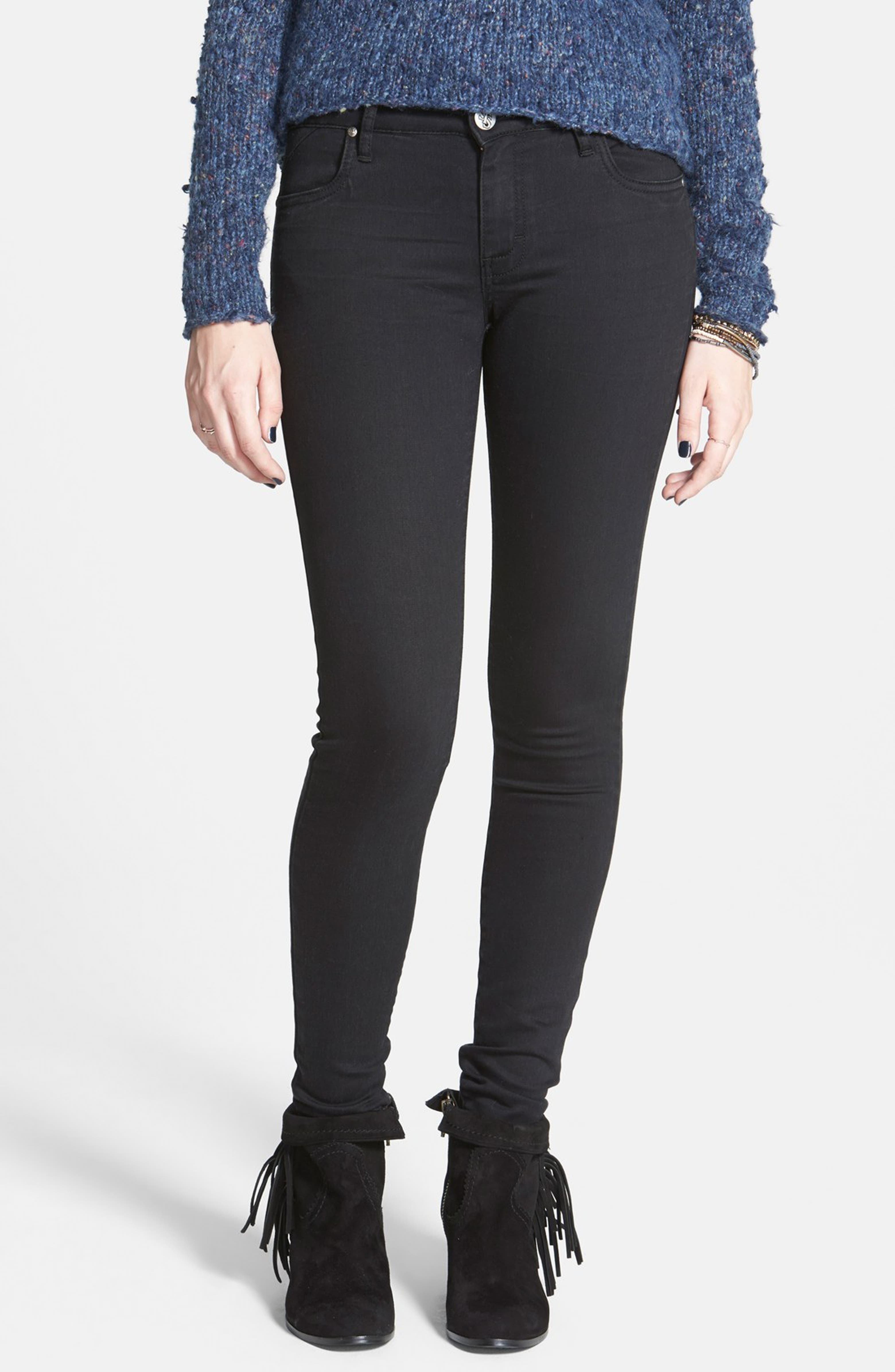 STS Blue Stretch Skinny Jeans (Black) | Nordstrom