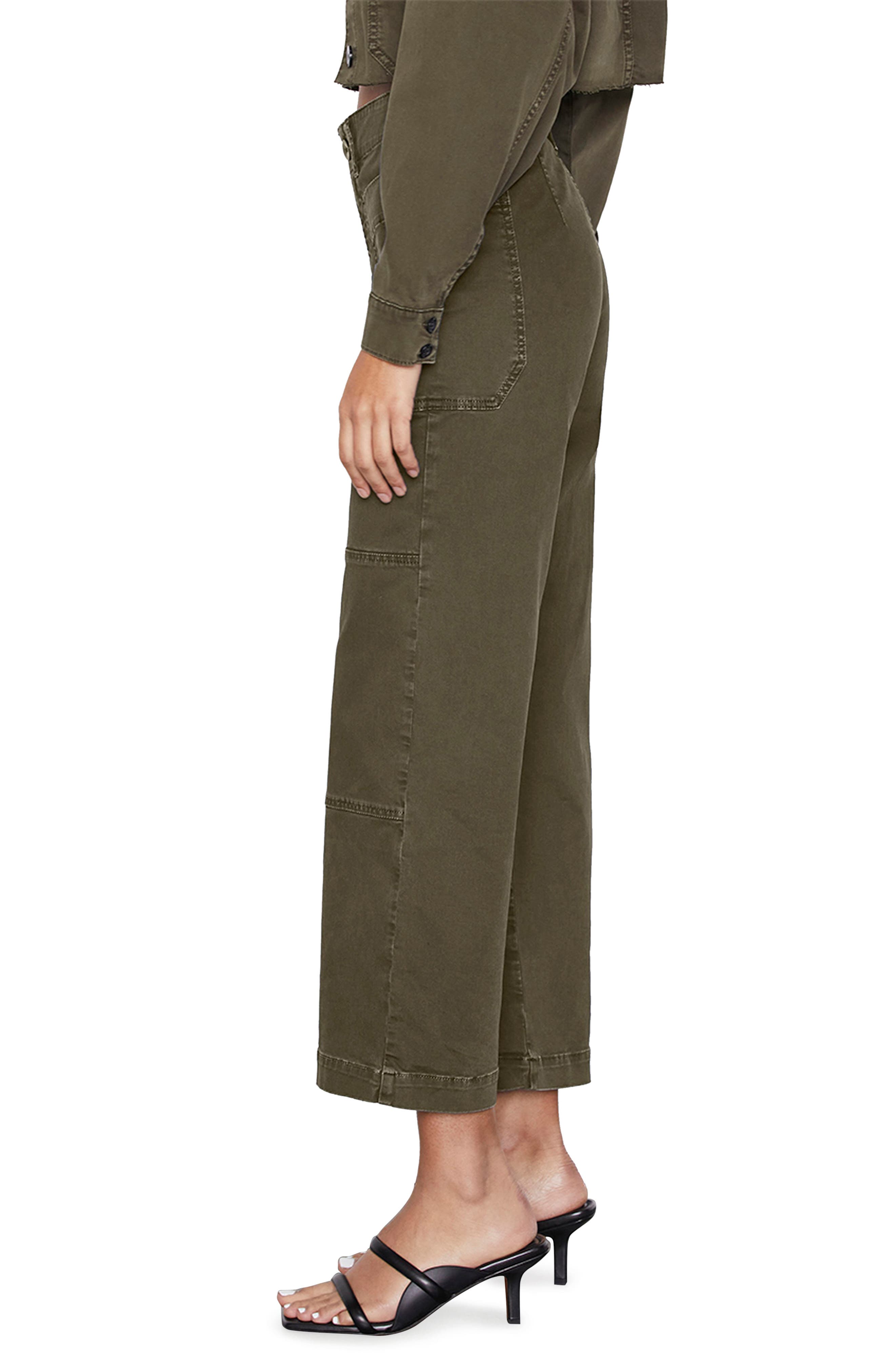 FRAME Stretch Cotton Utility Pants 