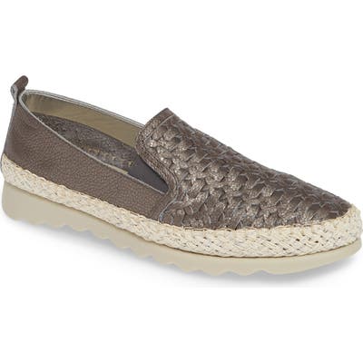 The Flexx Chapter Woven Slip-On Sneaker, Metallic