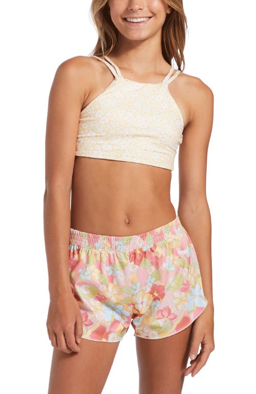 Billabong Kids' Sunbeams Forever Cover-Up Shorts in Multi