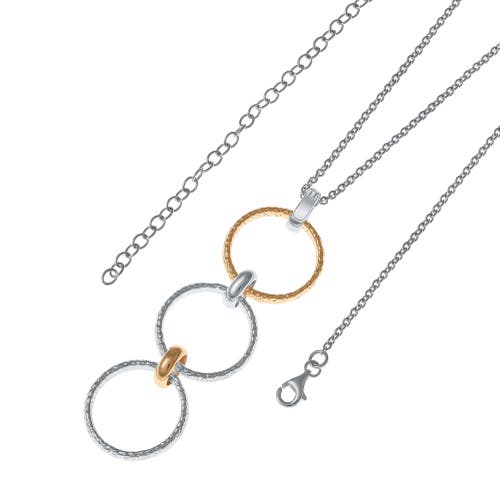 Lucy Quartermaine Triple Hula Multi-finish Long Necklace In Multi Color
