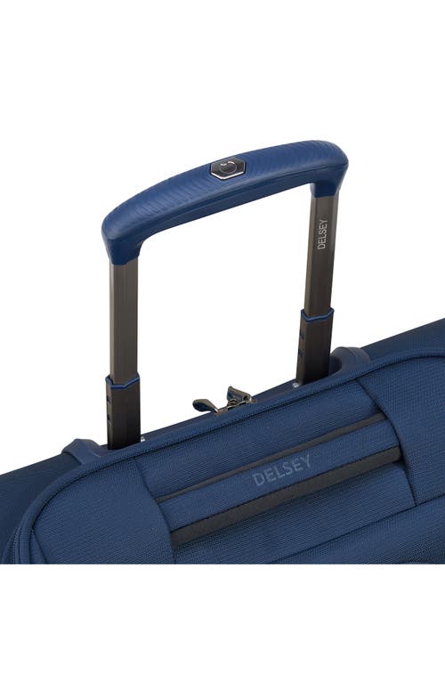 Delsey Helium Dlx Cabin Spinner Carry-on Bag In Navy
