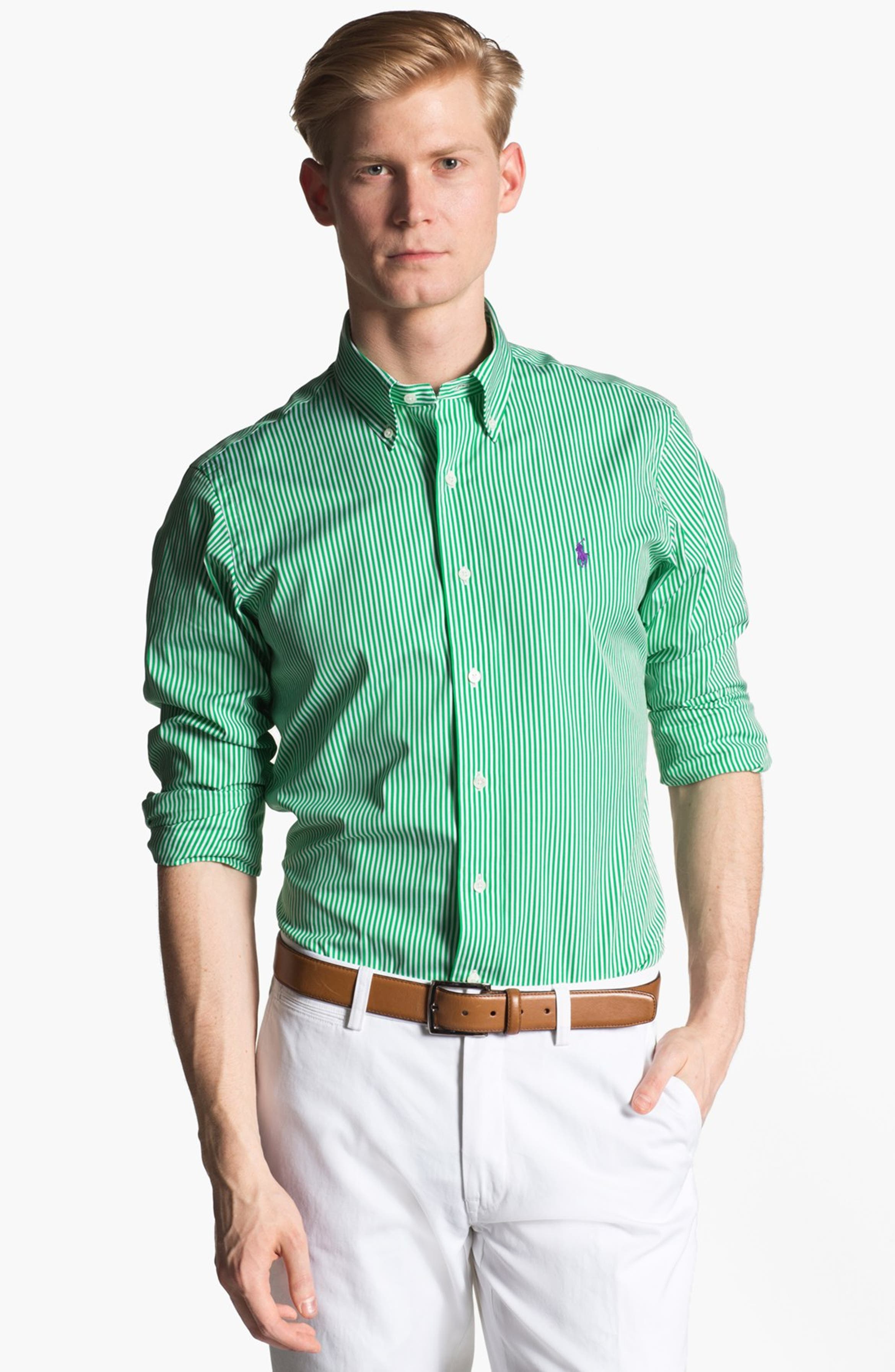 Polo Ralph Lauren Custom Fit Sport Shirt | Nordstrom