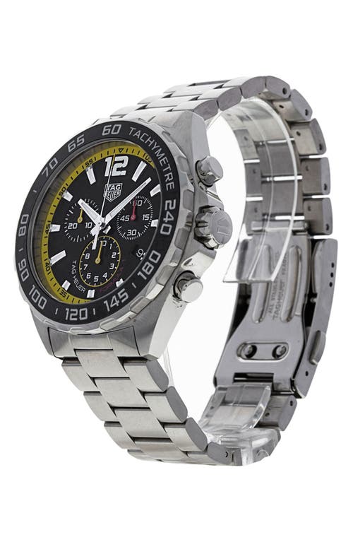 Shop Watchfinder & Co. Tag Heuer  Formula 1 Chronograph Bracelet Watch, 43mm In Silver/black