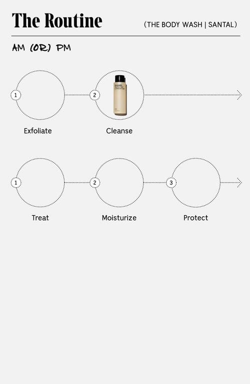 Necessaire The Body Wash Santal - Therapeutic Treatment Cleanse With Epsom Salt + Minerals 8.4 oz In Santal