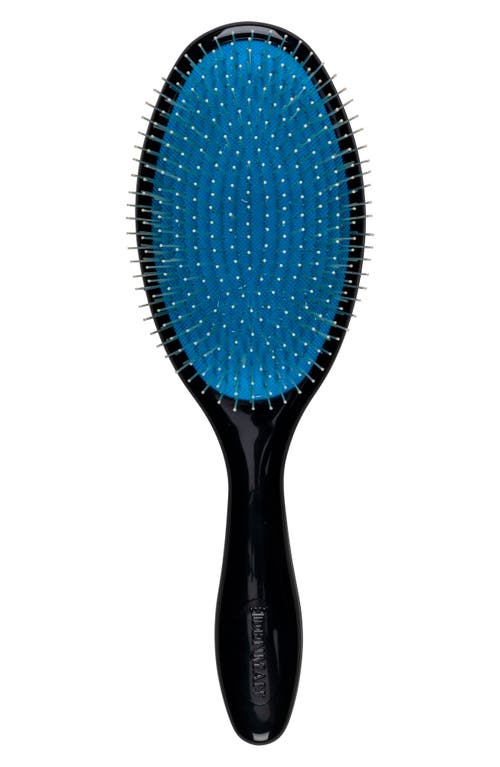Tangle Tamer Brush in Black With Blue Pad