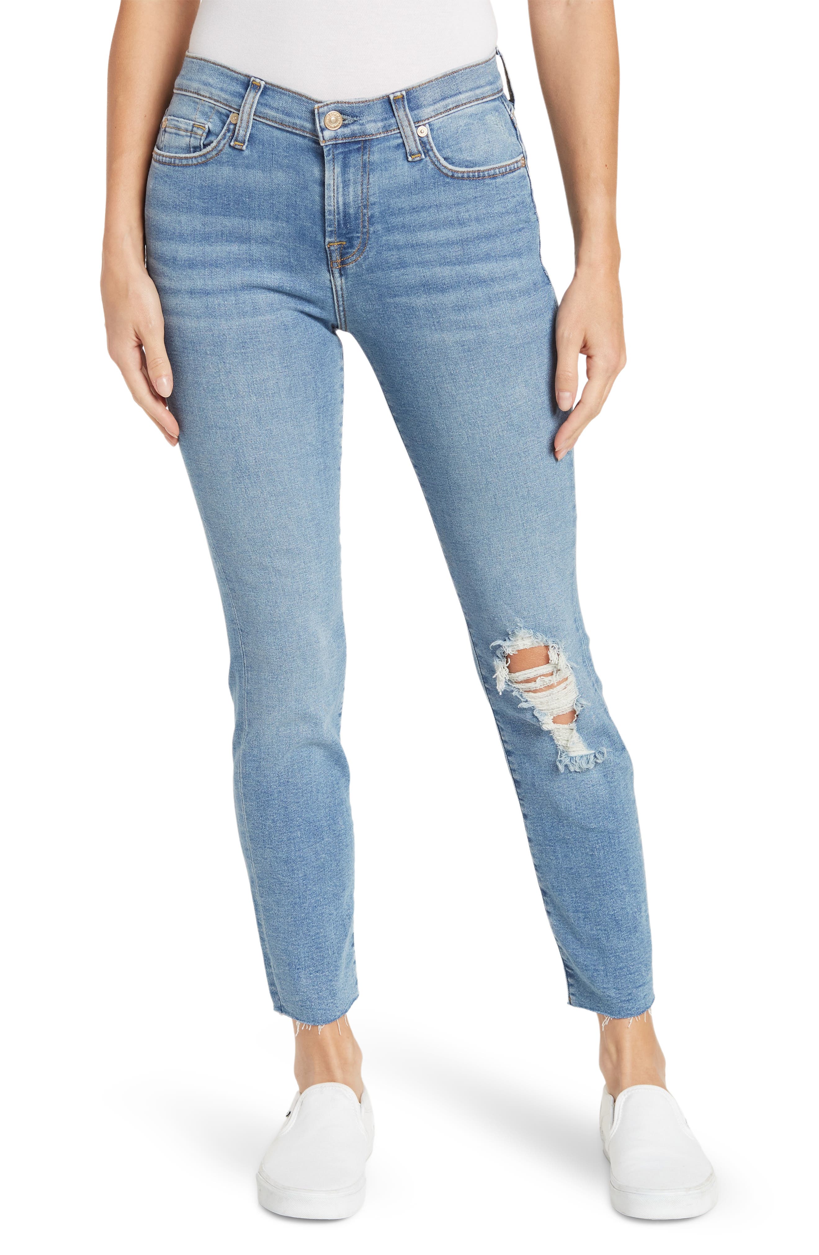Mankind Roxanne Ankle Cut Denim Jeans 