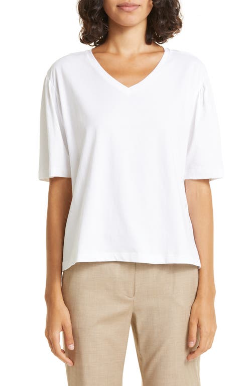 Masai Copenhagen V-Neck Jersey T-Shirt in White