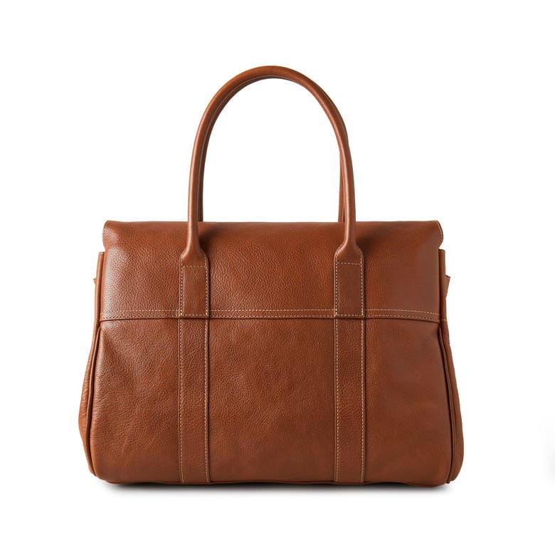 Mulberry Bayswater Leather Satchel In Oak