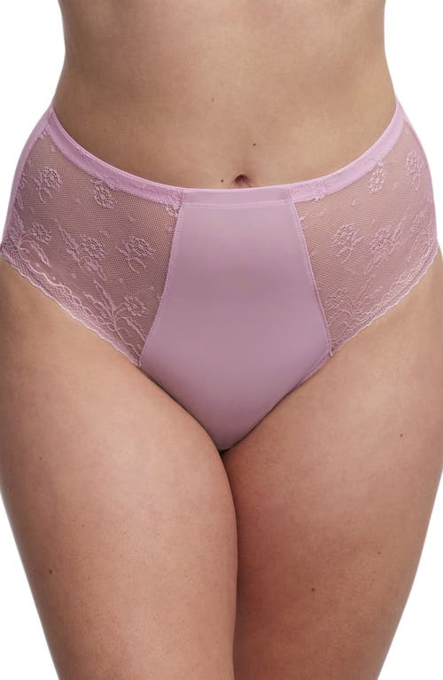 Skarlett Blue Lacy High Waist Briefs in Lilac 