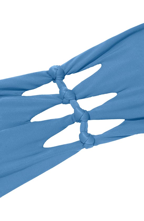 Vix Swimwear Megan Bikini Top In Light Blue