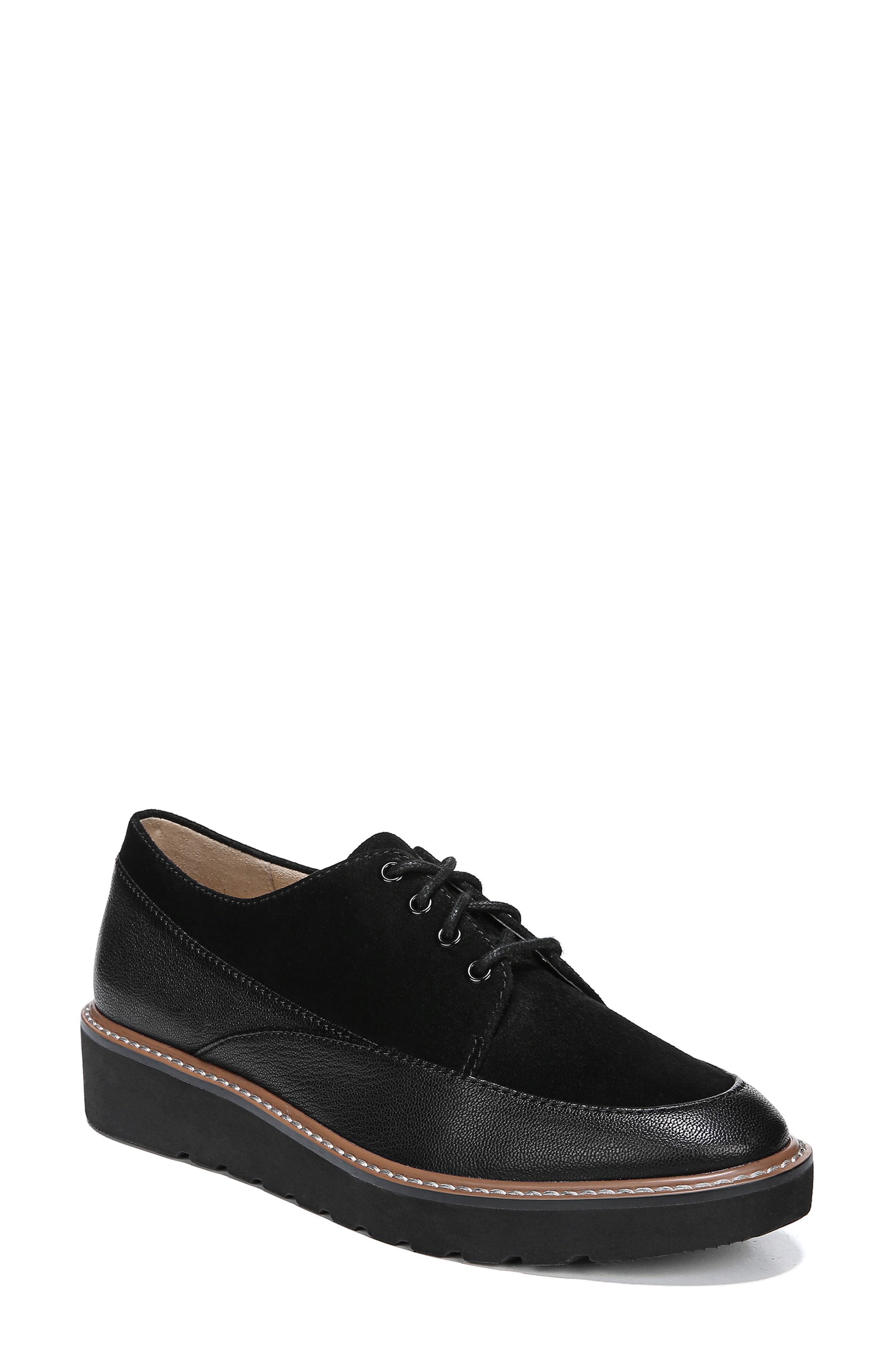 naturalizer auburn leather oxford shoes