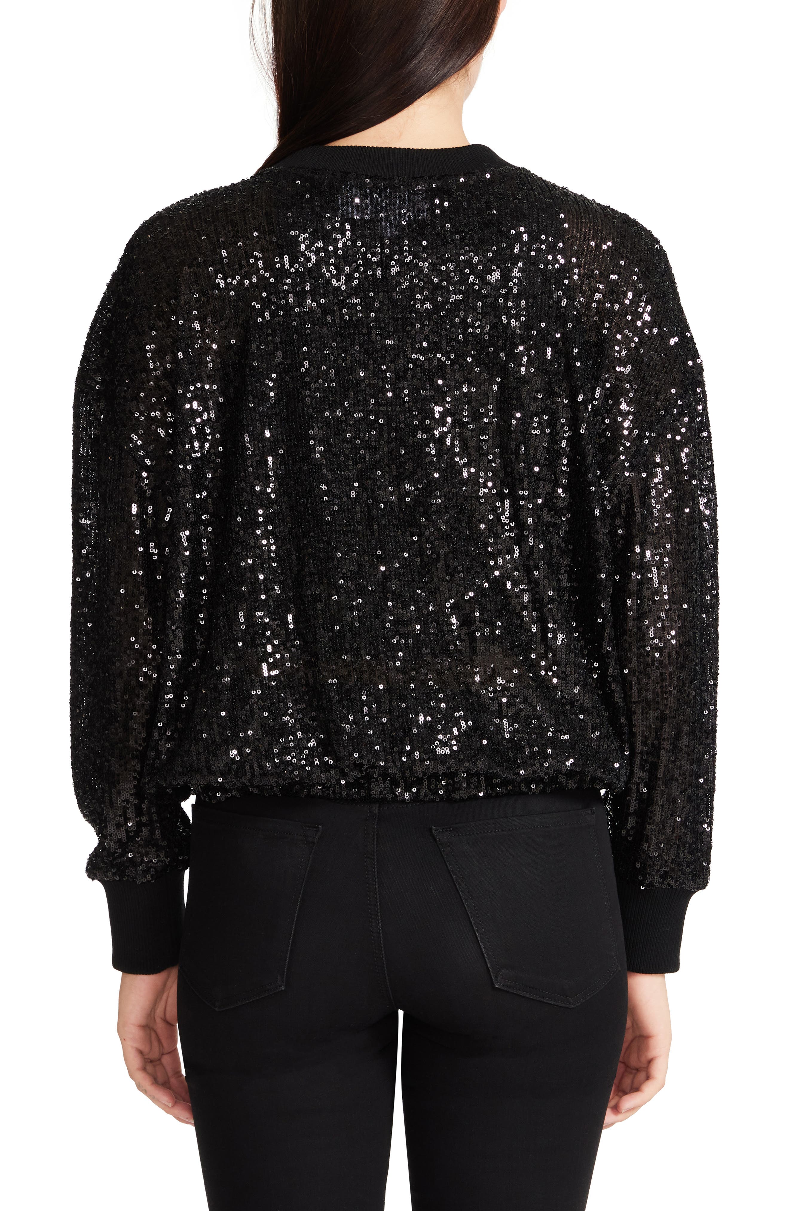 black glitter jacket