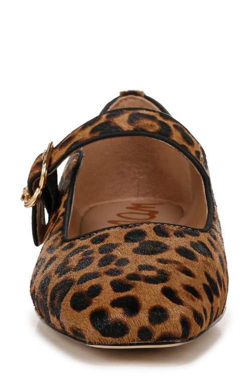 Sam Edelman Michaela Mary Jane Flat Granada Tan Leather In Granada Tan