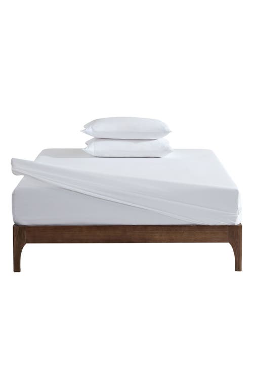 Nautica Set Of 2 Solid Percale Pillowcases In White