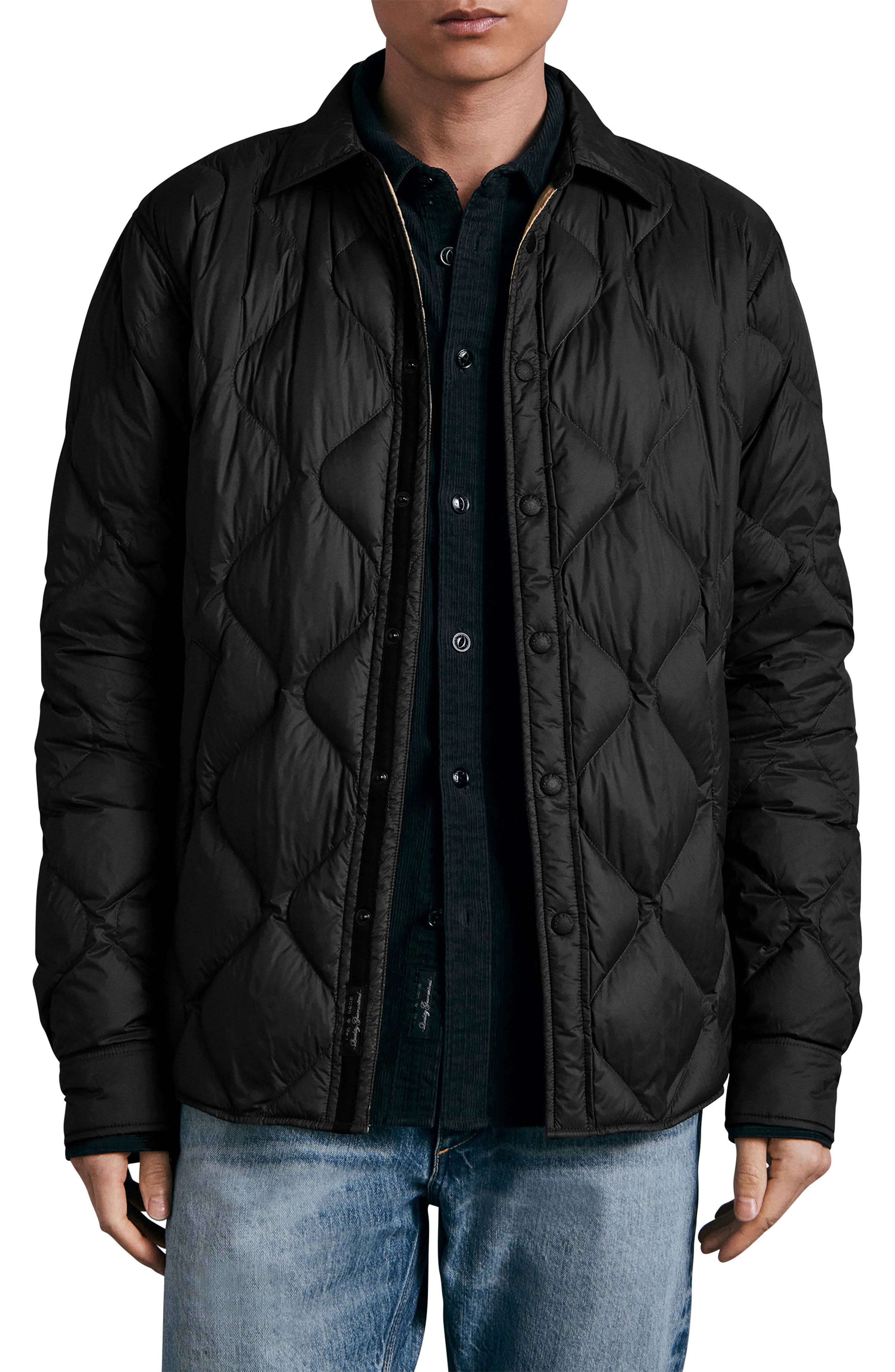 rag and bone beck quilted coat