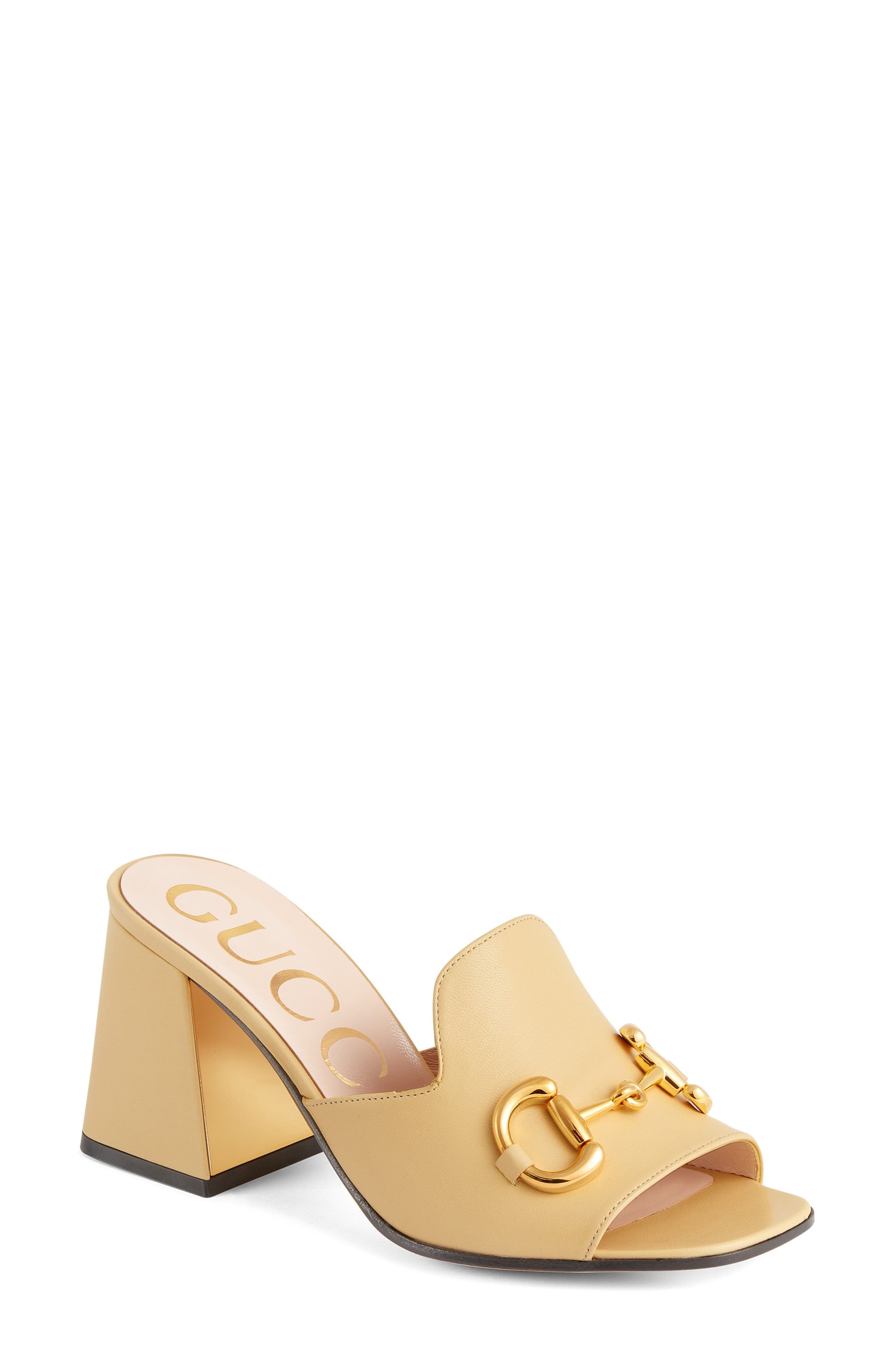 Buy > gold designer sandal heels > in stock