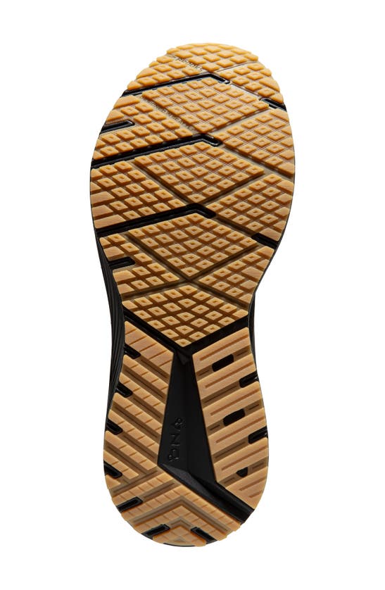 Shop Brooks Revel 6 Hybrid Running Shoe In Black/ Cream/ Biscuit