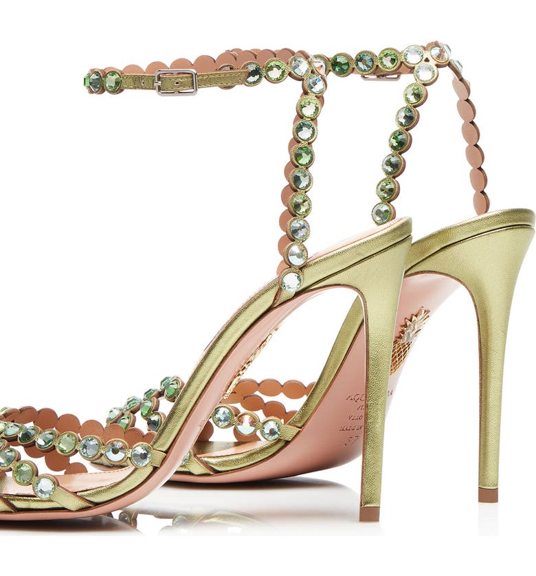 Aquazzura Tequila Crystal Ankle Strap Sandal Nordstrom Aquazzura Tequila Crystal Ankle Strap Sandal Nordstrom