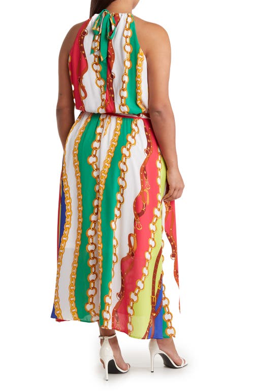 By Design Beach House Ii Sleeveless Dress In Beach House New Wave
