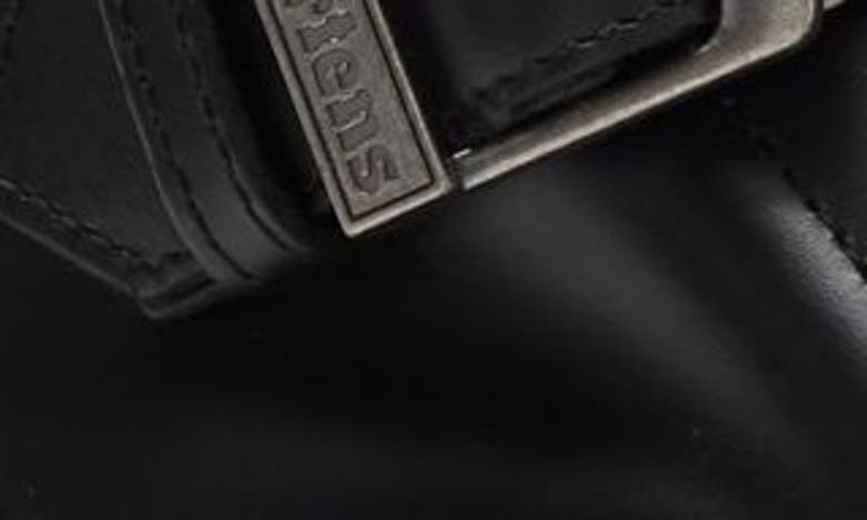 Dr. Martens 1460 Double Strap Zip Boot In Black Classic Pull Up