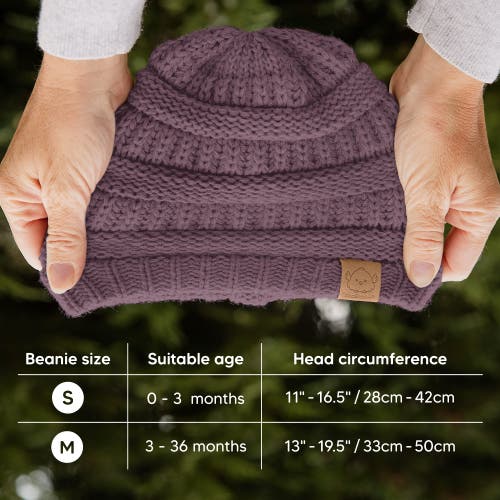 Keababies 3-pack Warmzy Baby Beanies In Regalia