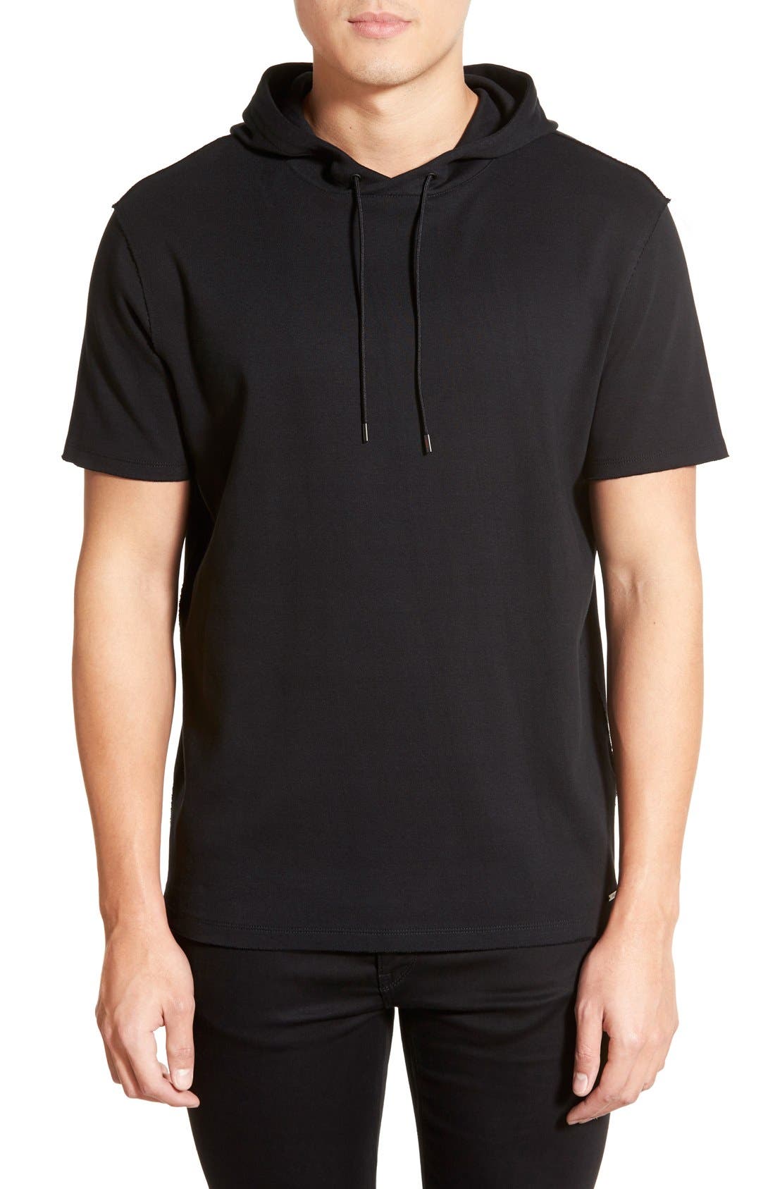 hugo boss short sleeve hoodie