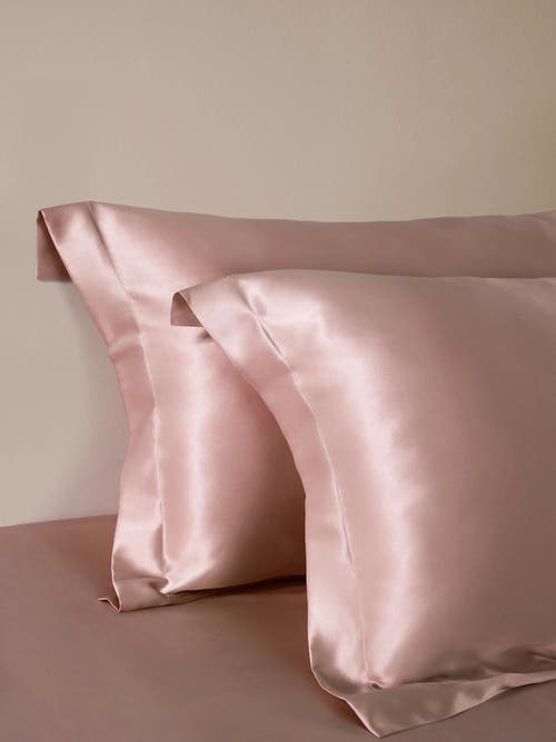 Lilysilk Pure Mulberry Silk Oxford Envelope Luxury Pillowcase In Rosy Pink