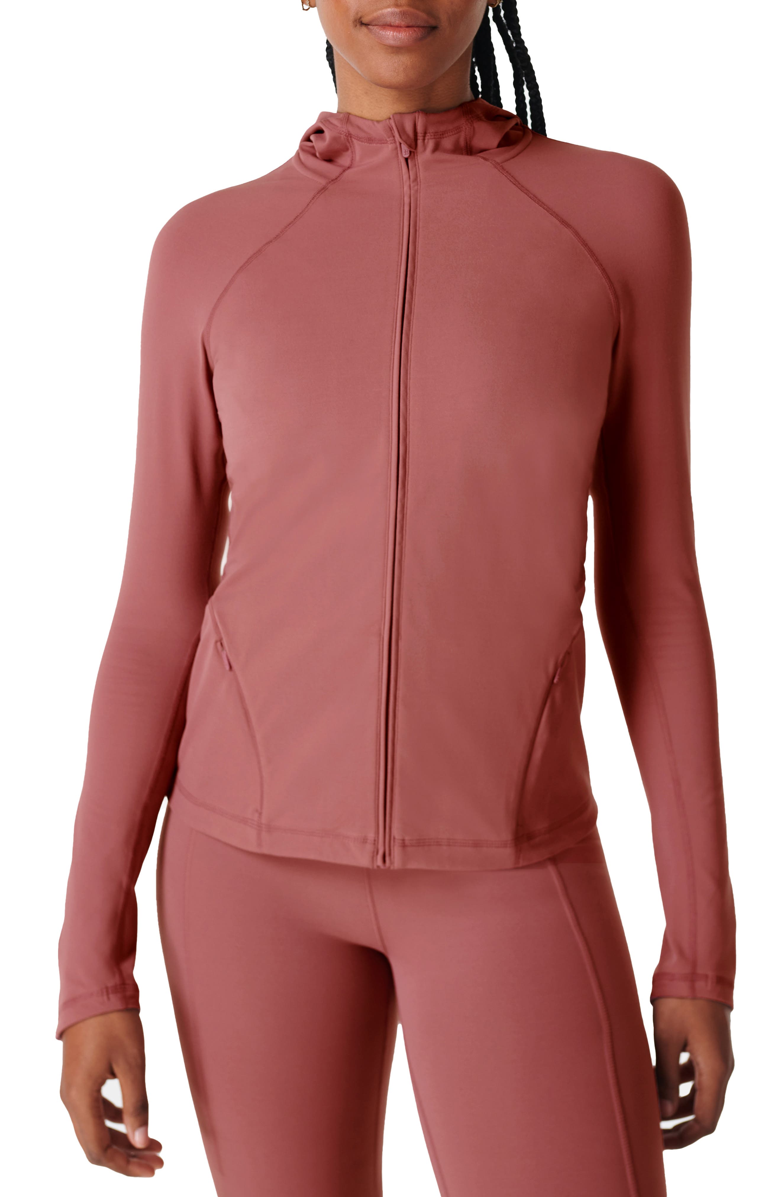 tight athletic jacket