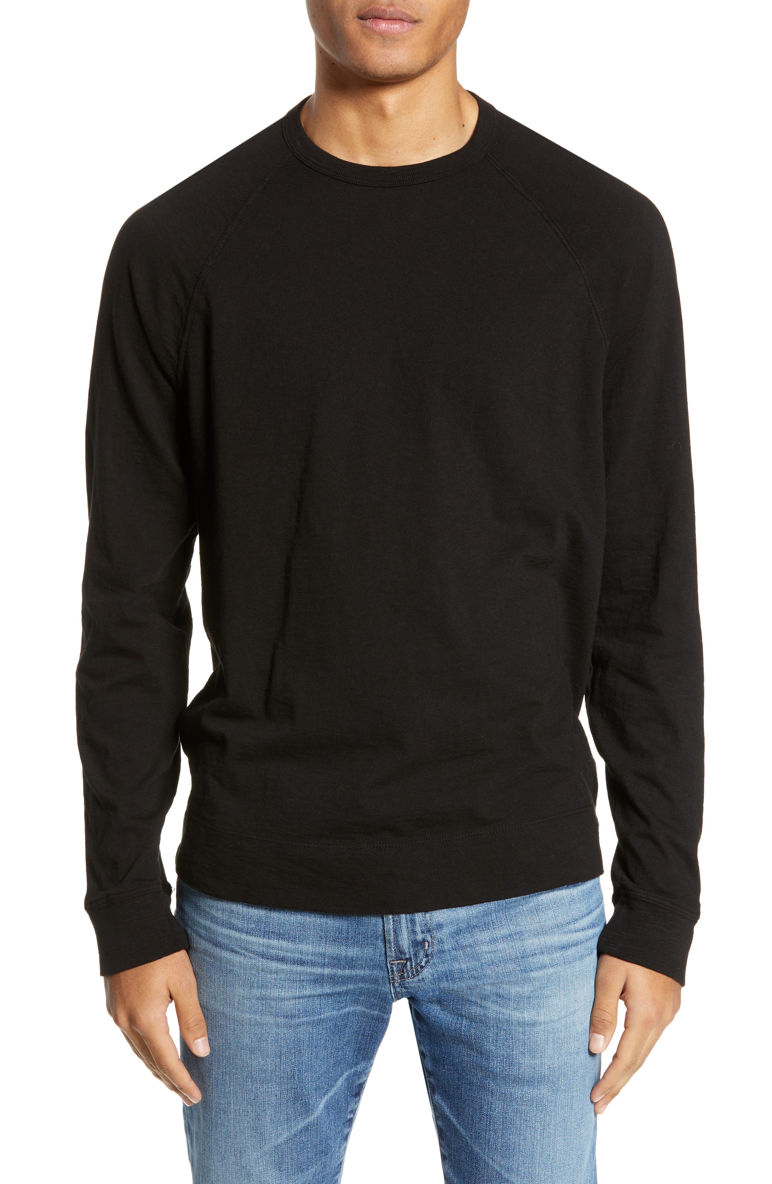 James Perse Slim Fit Raglan Shirt Nordstrom