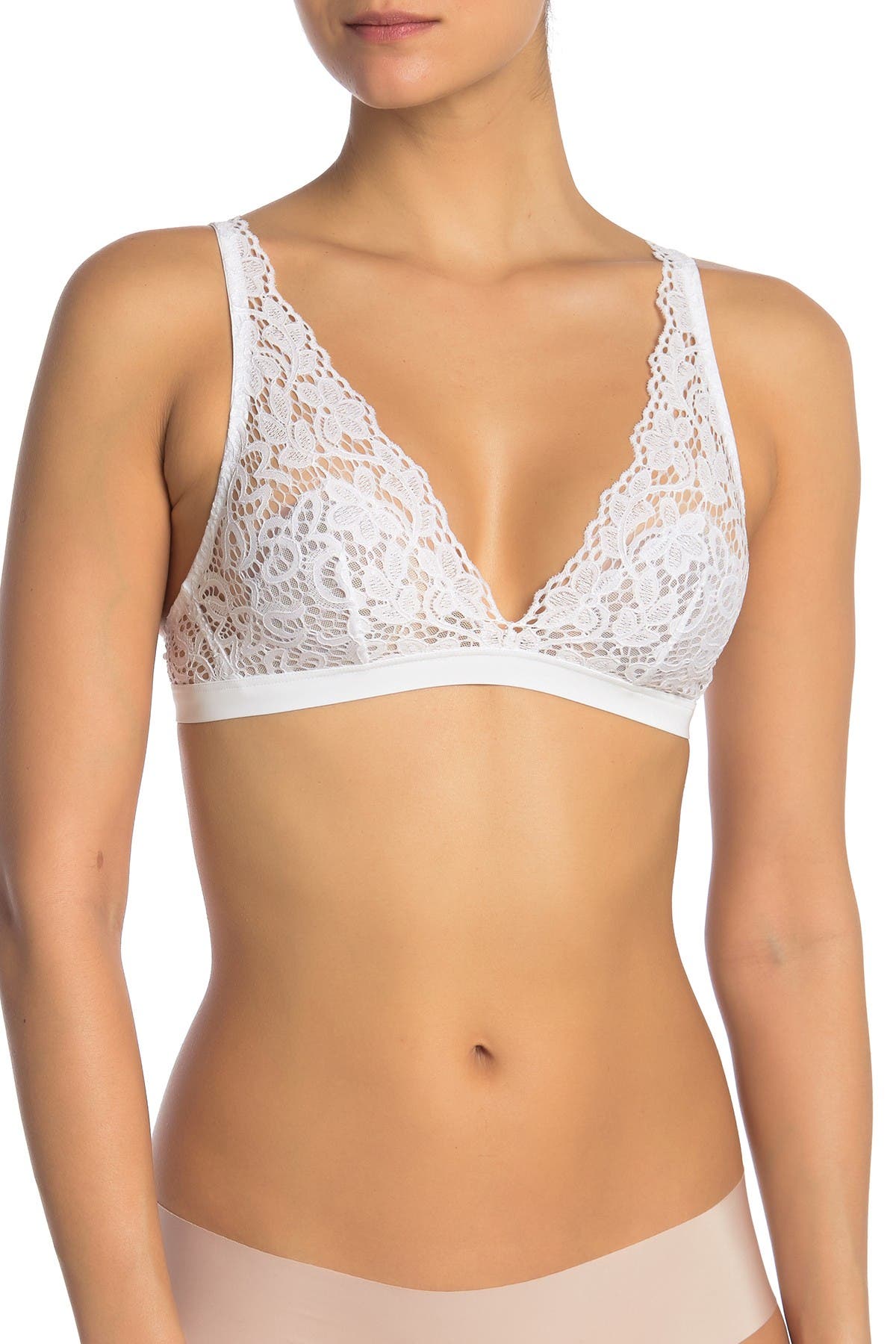 dkny sheer bralette