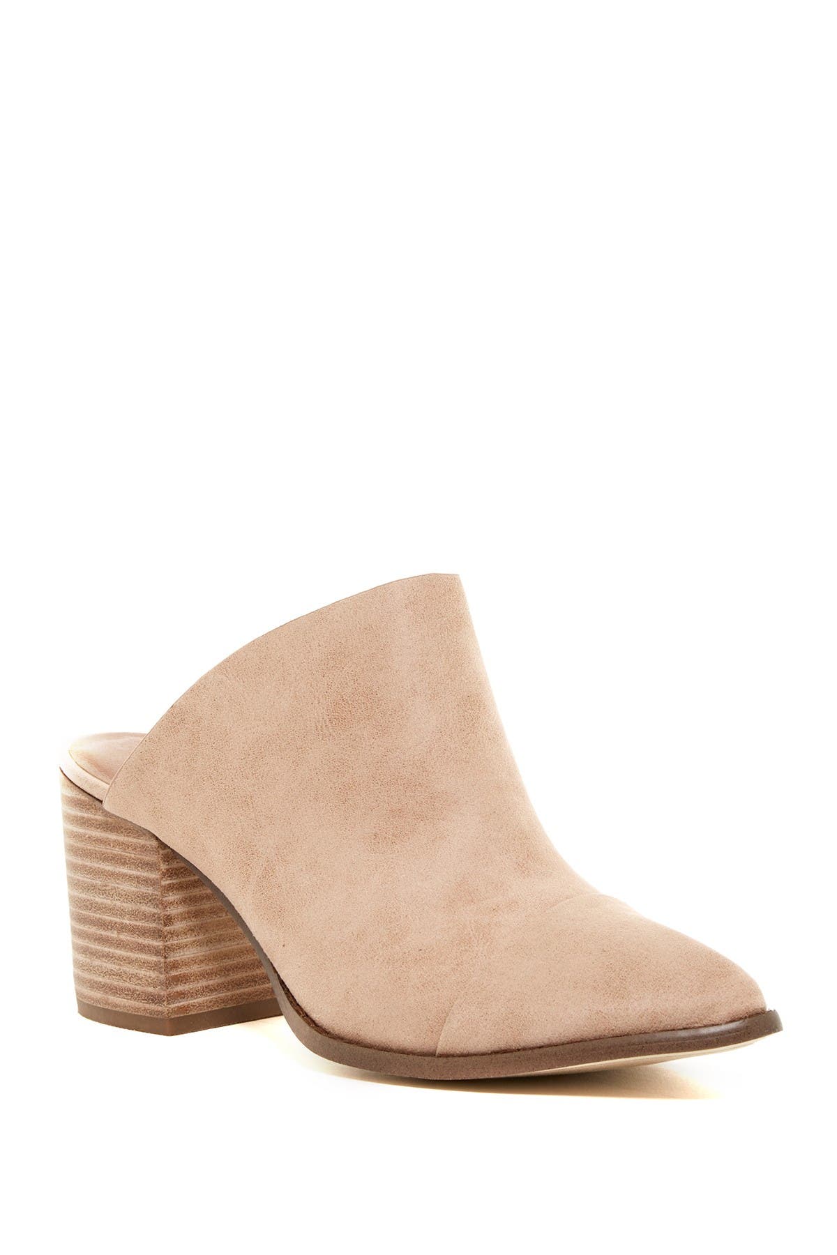 tisha block heel mule