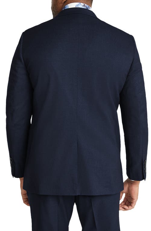 Johnny Bigg Diego Stretch Birdseye Suit Jacket In Royal