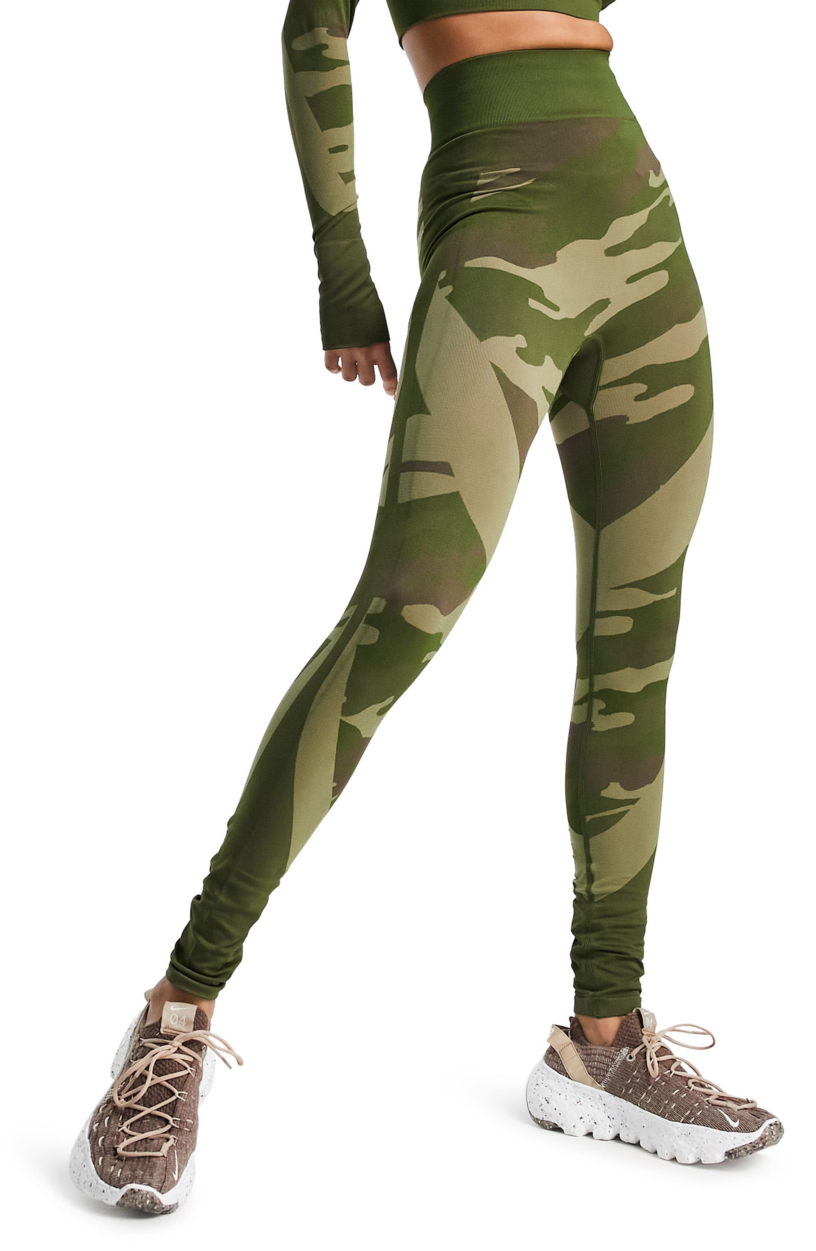 Women's Camouflage Stretch Denim Skinny Jeans XS/S/M/L/XL 